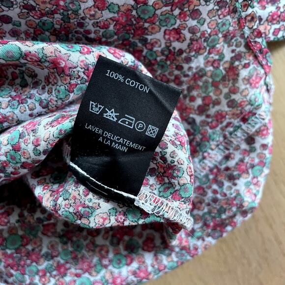 The Kooples XS Floral Western Cotton Button-Up Top - Picture 5 of 6